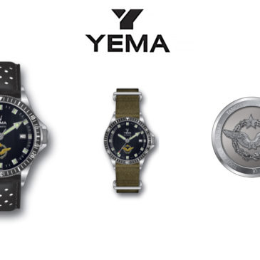 Montre YEMA - 5% du prix de vente reversé à la Fondation des Oeuvres Sociales de l'Air (FOSA)